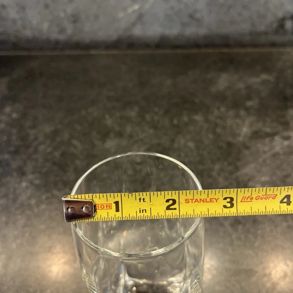 Luigi Bormioli Crystal Ravel Pattern Highball Tumbler 5 7/8